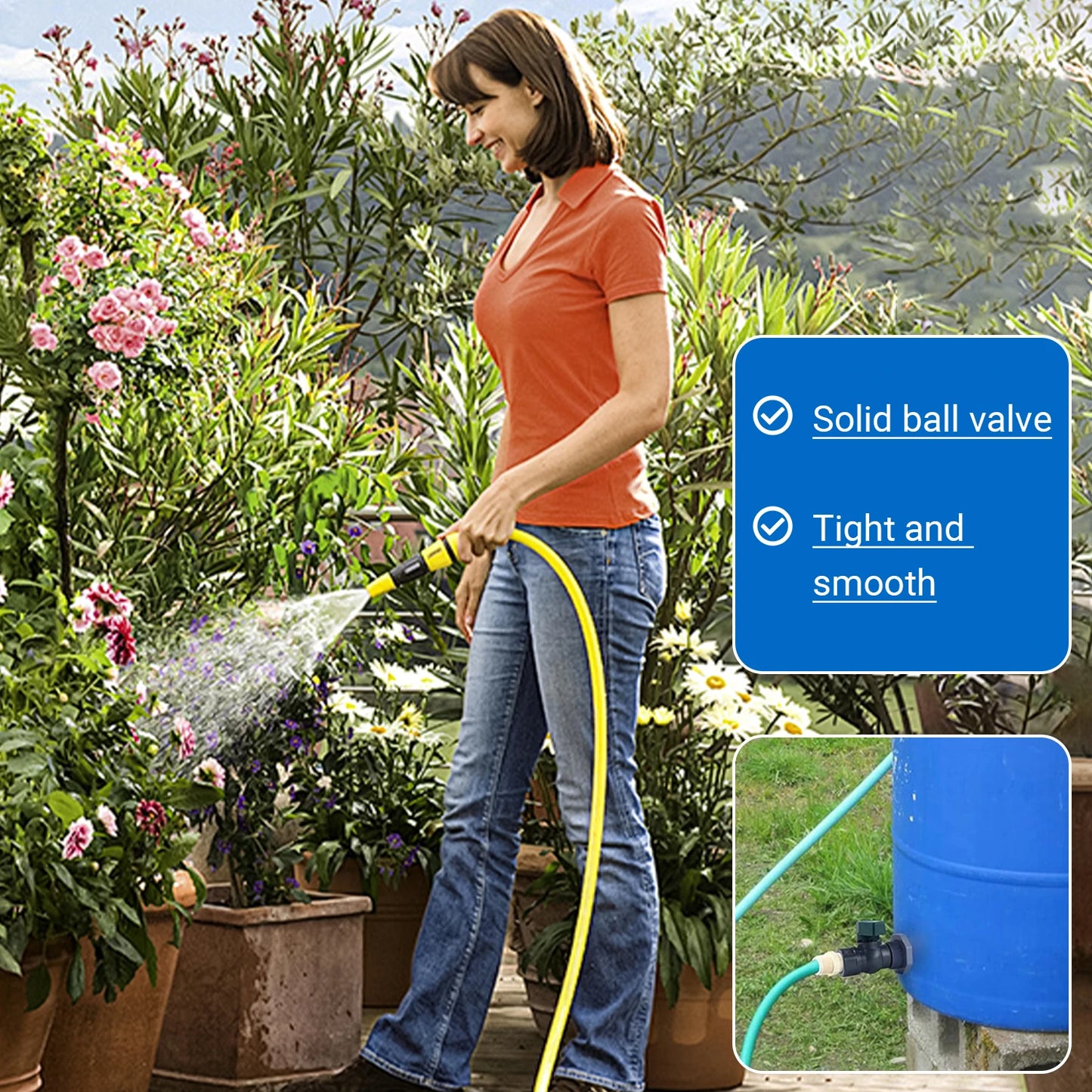 Rain Barrel Diverter Kit